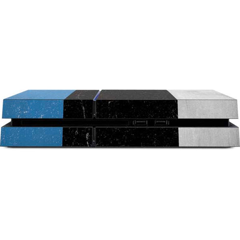 Estonia Flag Distressed PS4 Console Skin